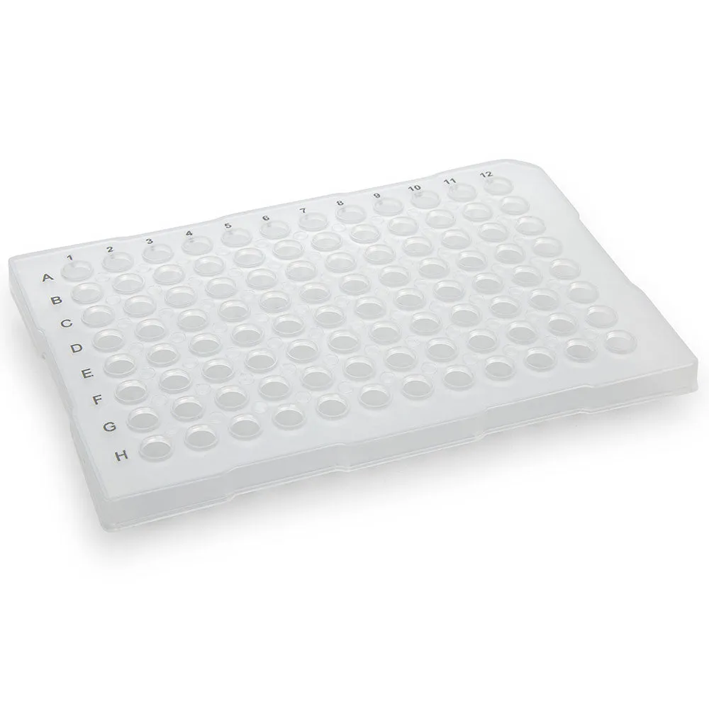 0.1mL 96-Well PCR Plate, Half Skirt