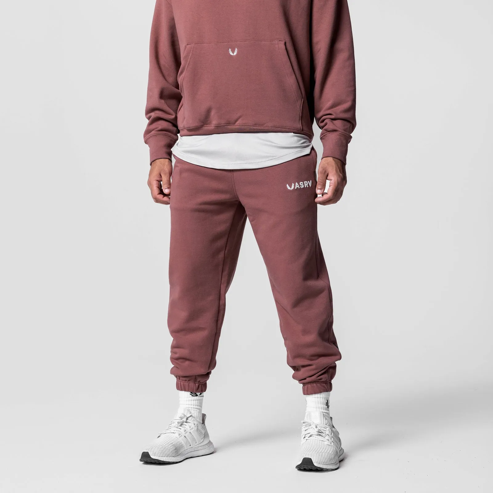 0655. Tech-Terry™ Oversized Sweats - Red Earth