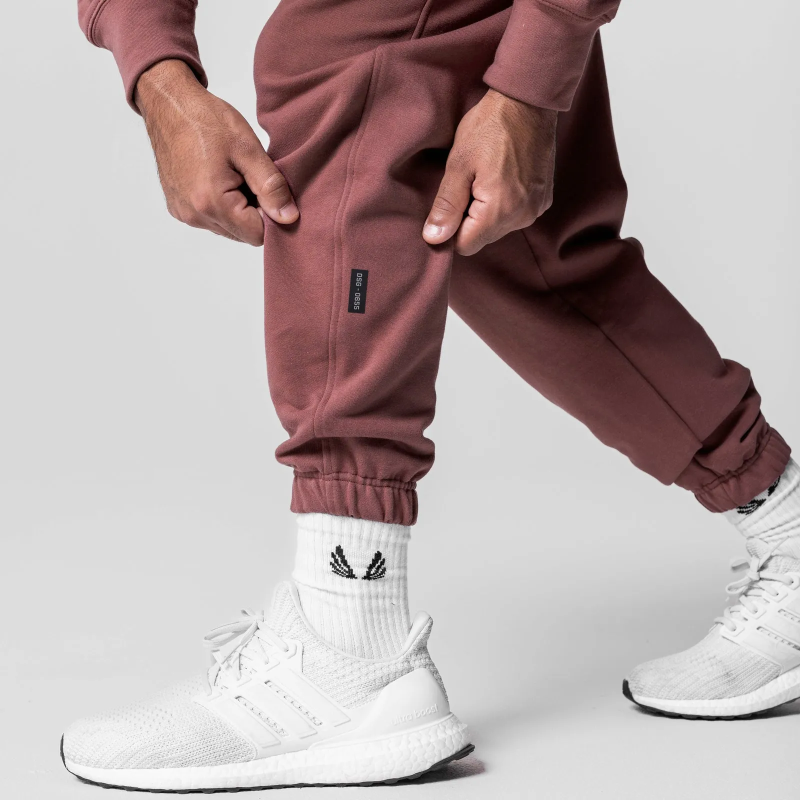 0655. Tech-Terry™ Oversized Sweats - Red Earth