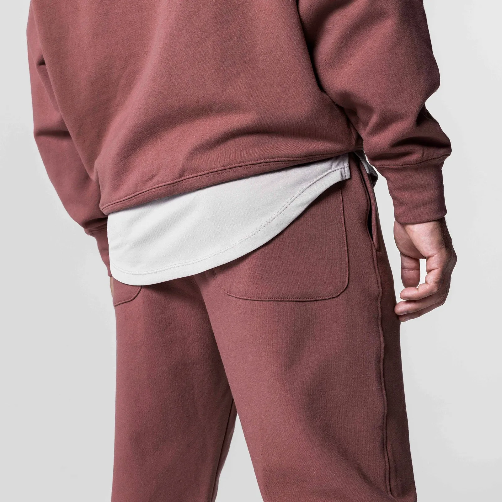 0655. Tech-Terry™ Oversized Sweats - Red Earth