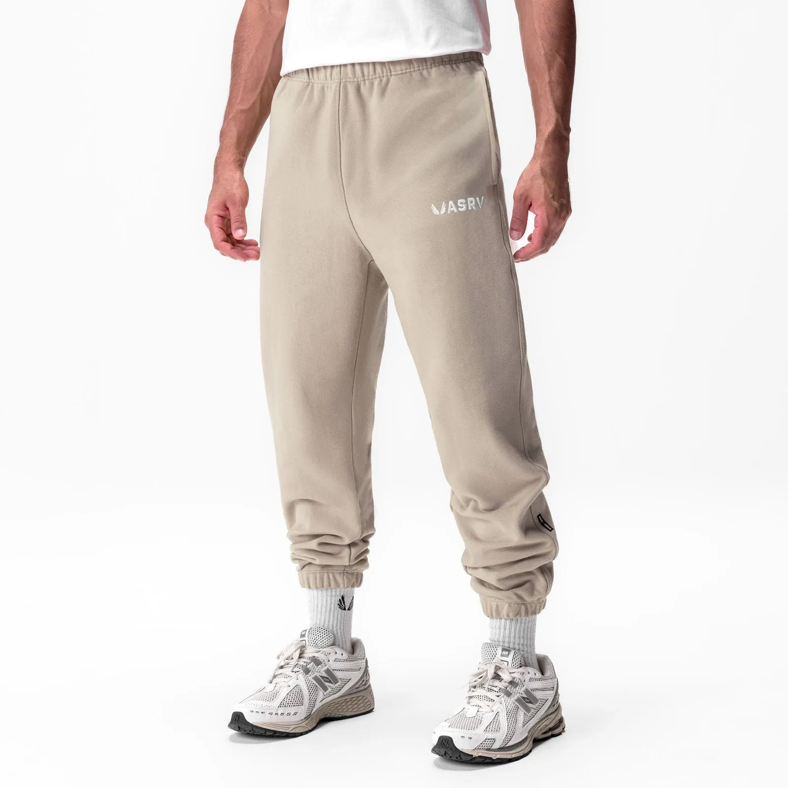 0655. Tech-Terry™ Oversized Sweats - Sand Smoke