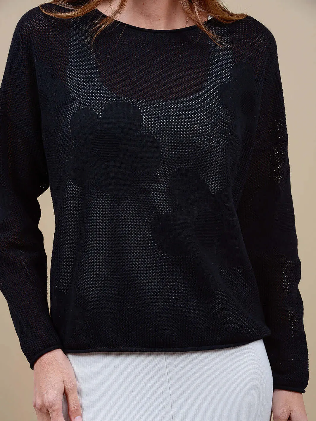 27 Miles - Kari Sweater in Black