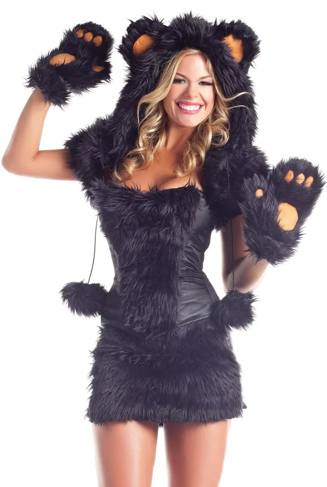 8 Piece Black Bear Costume