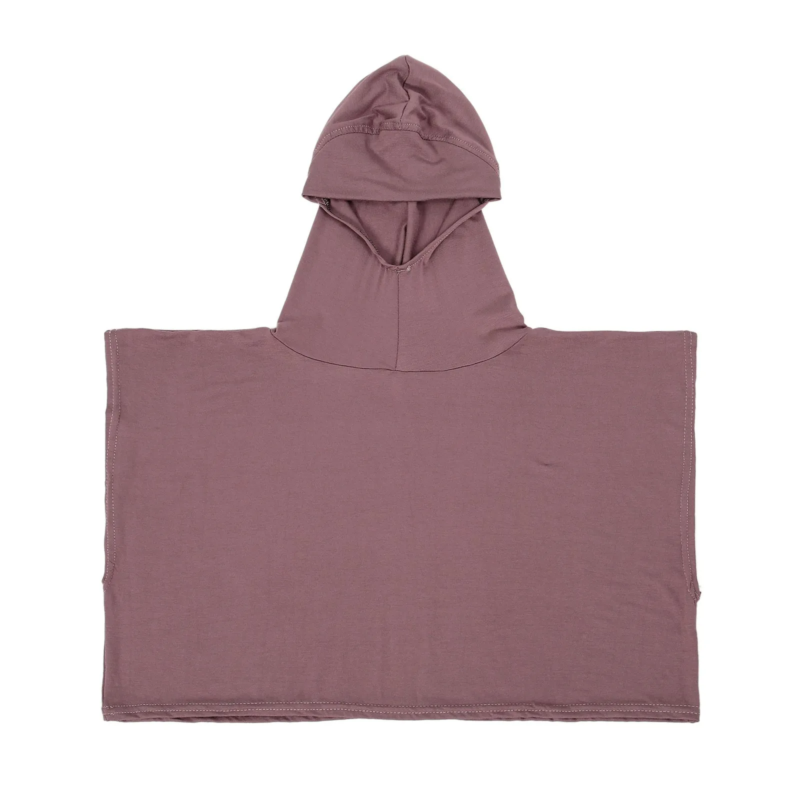 8227  Solid color one-piece hat Muslim headscarf with fake collar pullover hat in stock