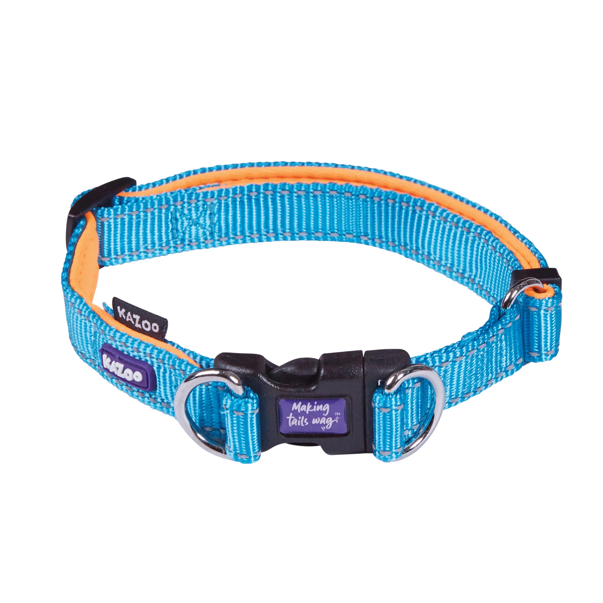 Active Easy-clip Dog Collar - Ocean Sunrise