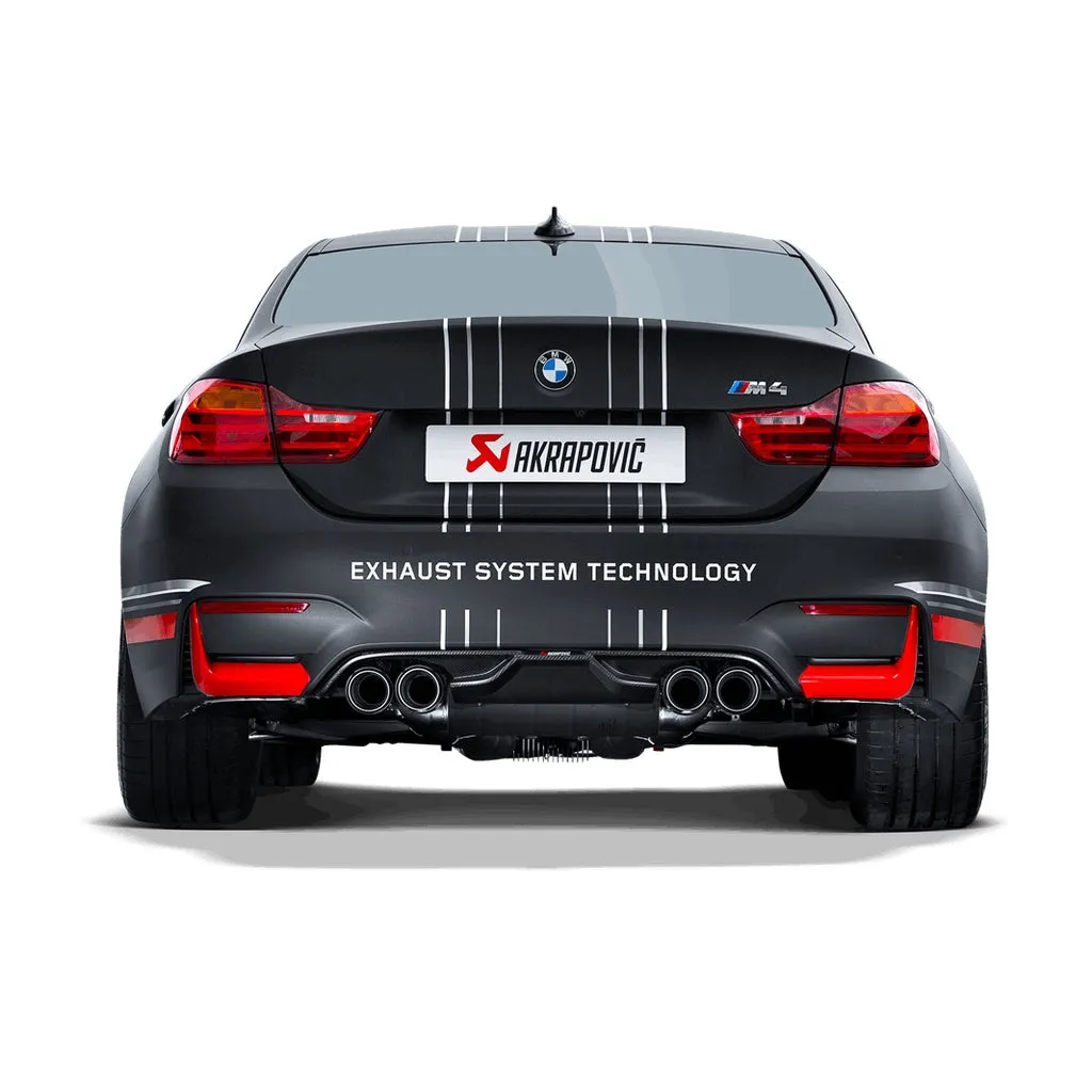 AKRAPOVIC DI-BM/CA/1 Rear Diffuser (Carbon) for BMW M3 (F80) / M4 (F82 / F83) 2014-2019