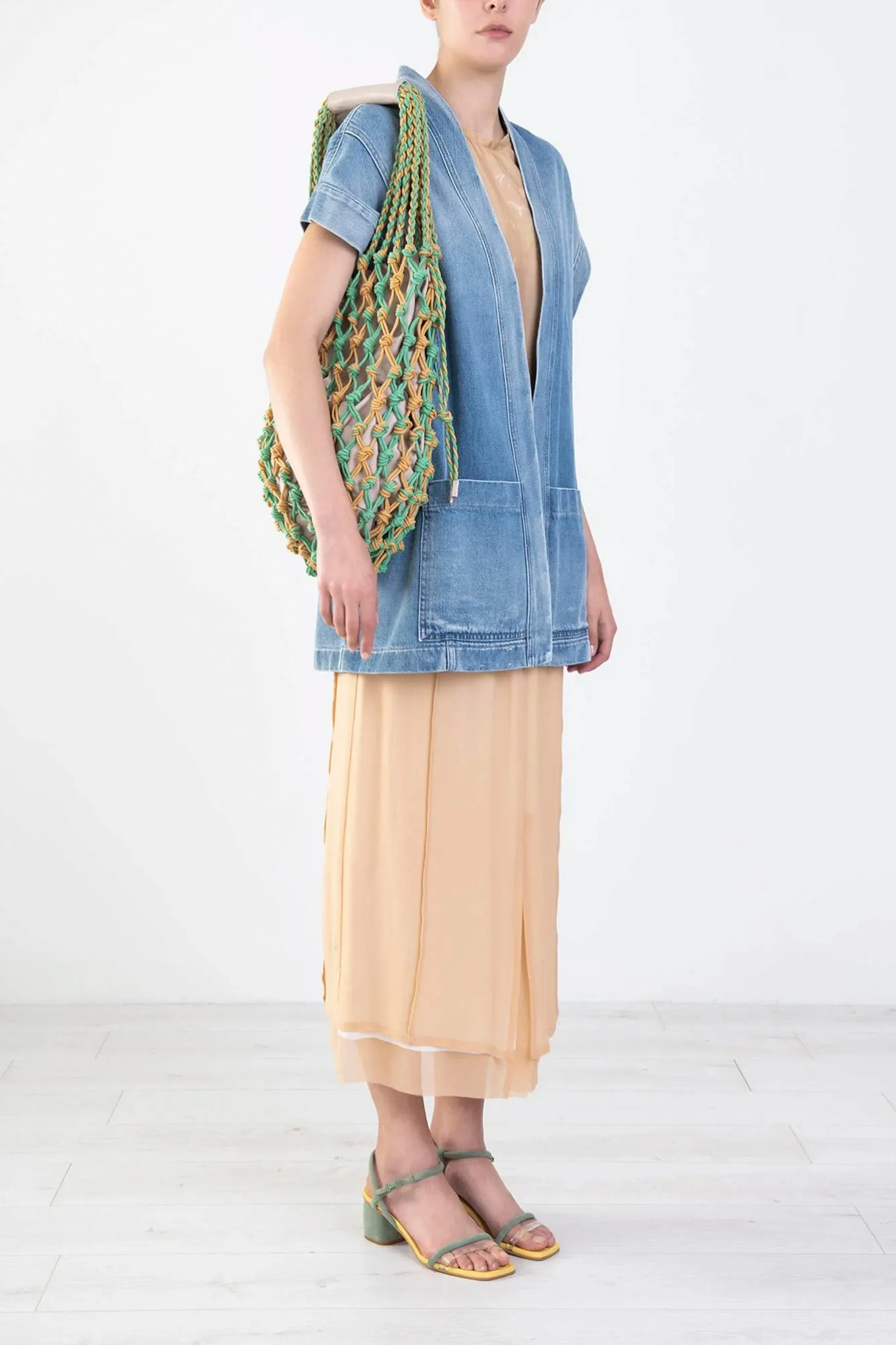 Alysi Denim Gilet - Denim