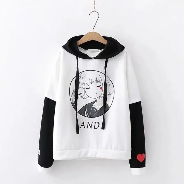 Anime Girl Hoodie