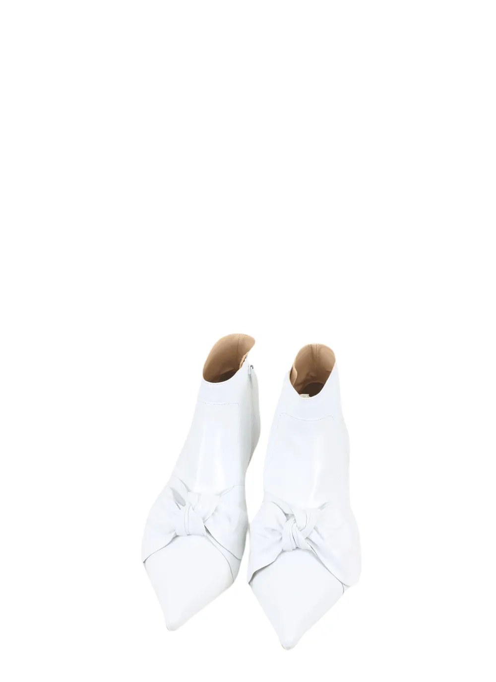 Asos White With Bows Boots 9