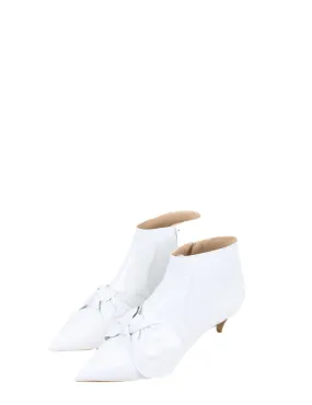 Asos White With Bows Boots 9