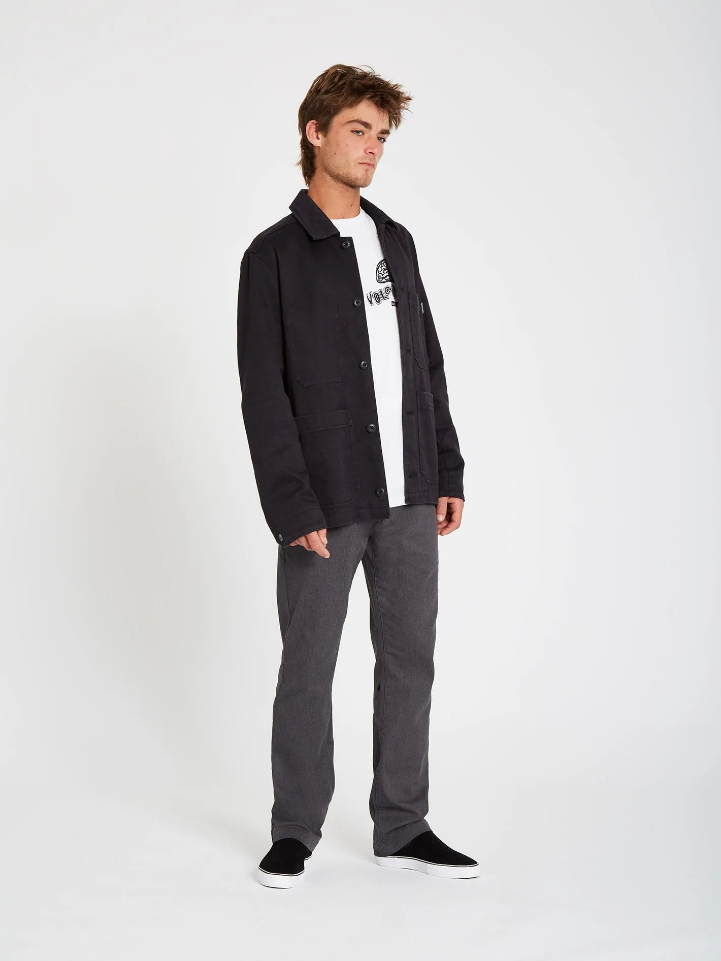 Atwall Chore Jacket - Black