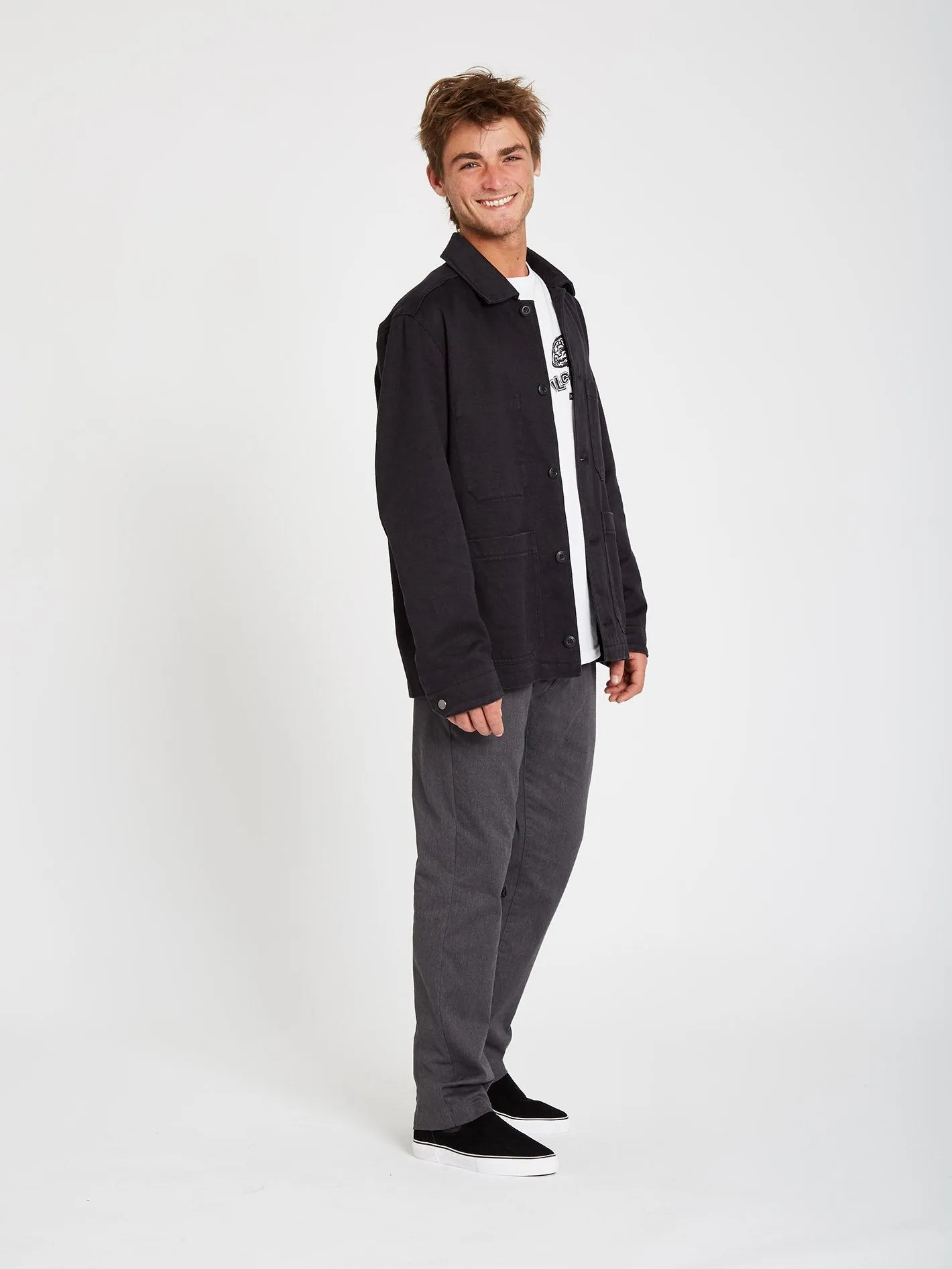 Atwall Chore Jacket - Black