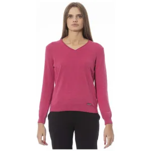 Baldinini Trend Fuchsia Cashmere Women Sweater