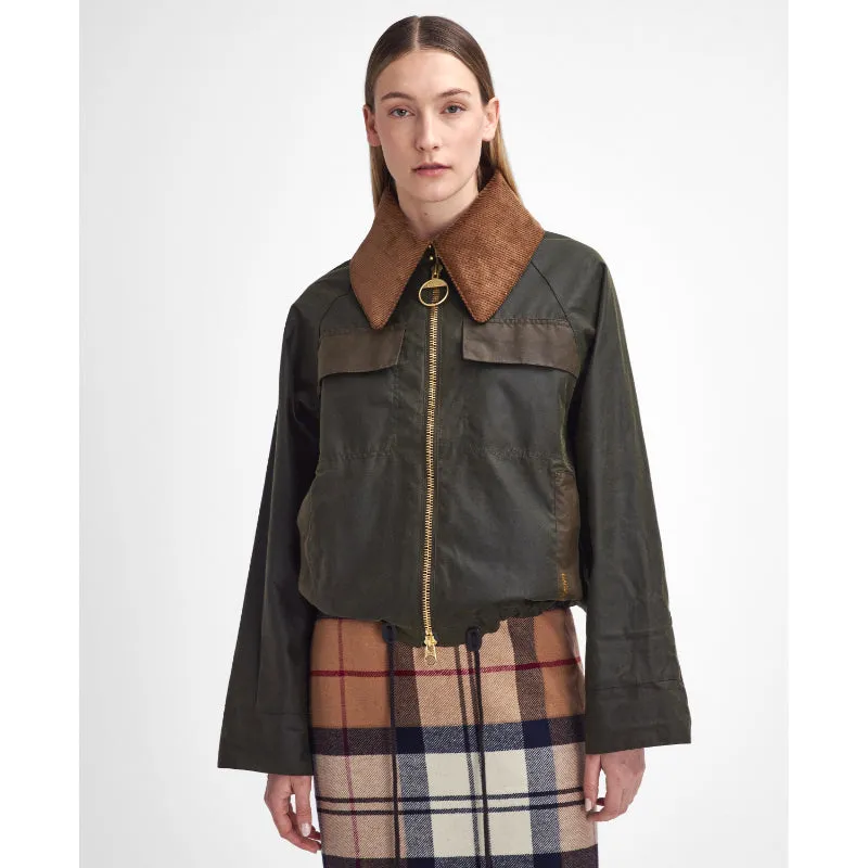 Barbour Beauly Ladies Wax Jacket - Archive Olive/Beech/Ancient