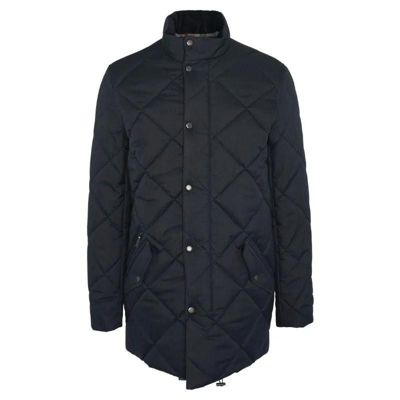 Barbour Stanford Chelsea Mens Quilt Jacket - Dark Navy