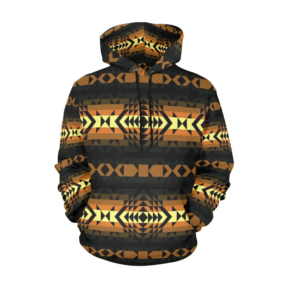 Black Rose Spring Canyon Tan Hoodie for Men (USA Size)