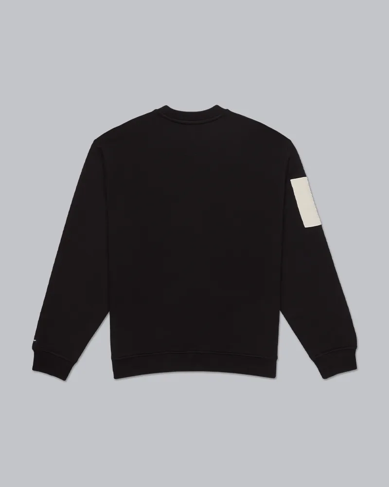 Black WHOOP Unisex Crewneck