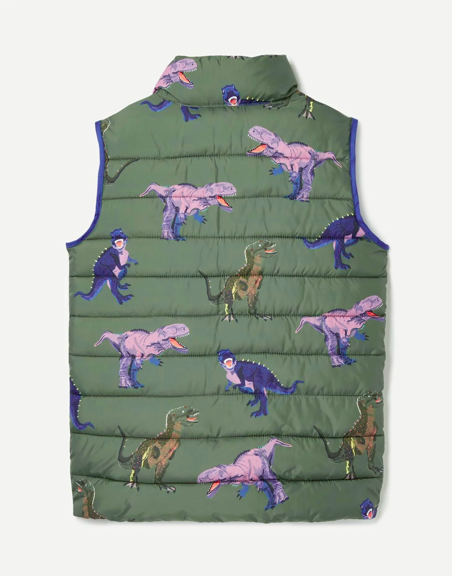 Boys Flip It Reversible Printed Gilet | Joules