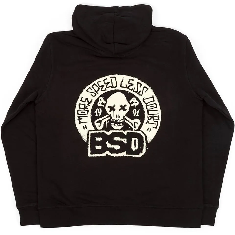 BSD More Speed Pullover Hoodie - Black