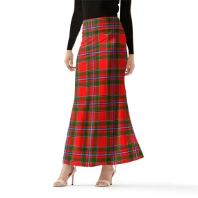 Butter Tartan Womens Full Length Skirt