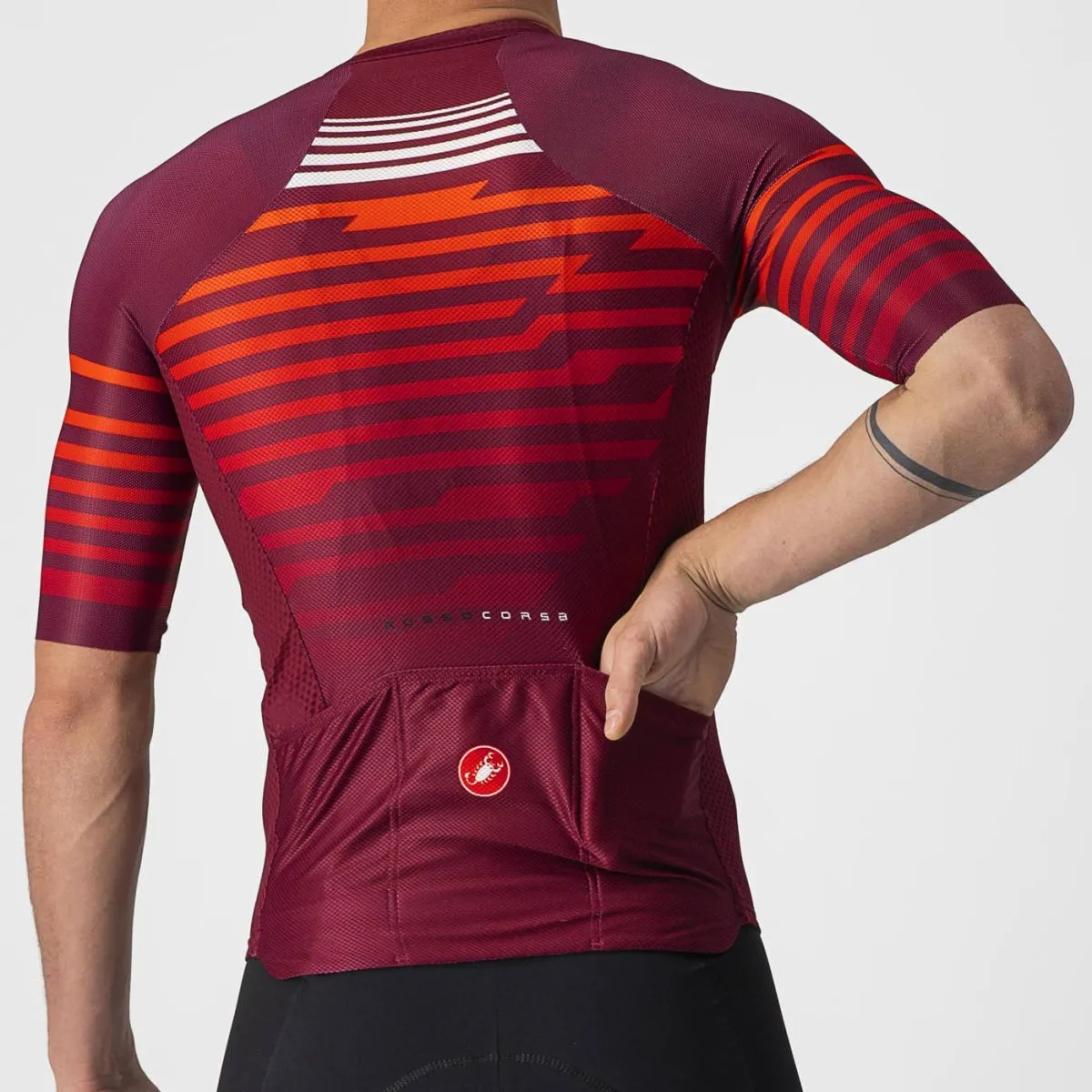 Castelli Climber's 3.0 Full-Zip Short Sleeve Cycling Jersey