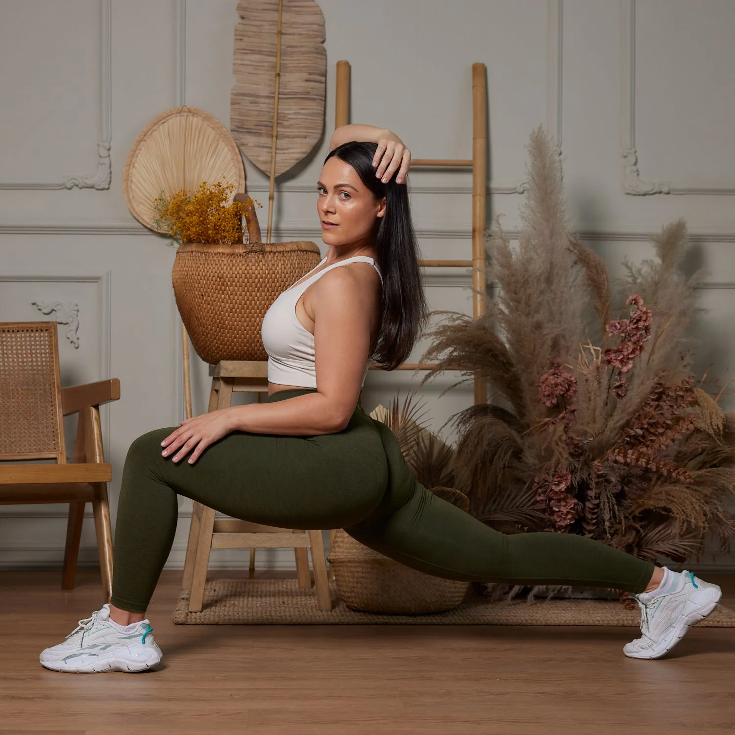 Classic Seamless Legging in Olive - FINAL SALE