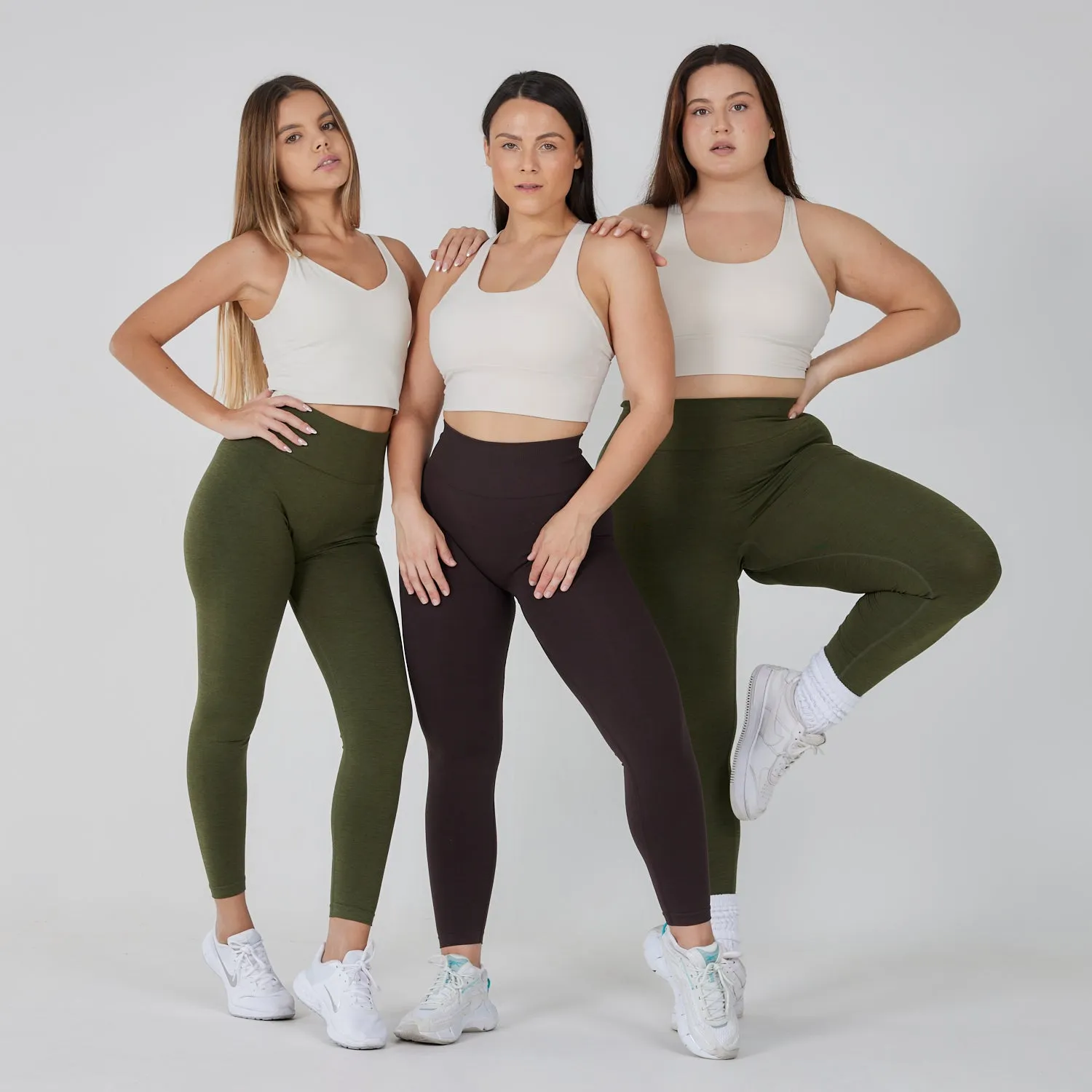 Classic Seamless Legging in Olive - FINAL SALE