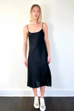 Classic Slip Dress - Black