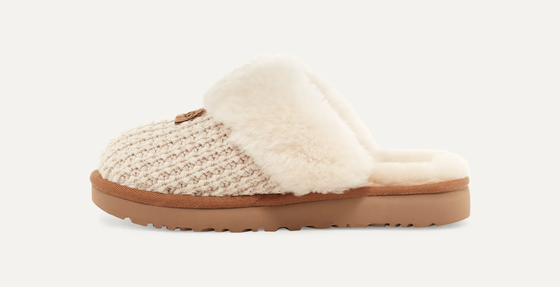 Cozy | Women | Knit/Sheepskin | Cream