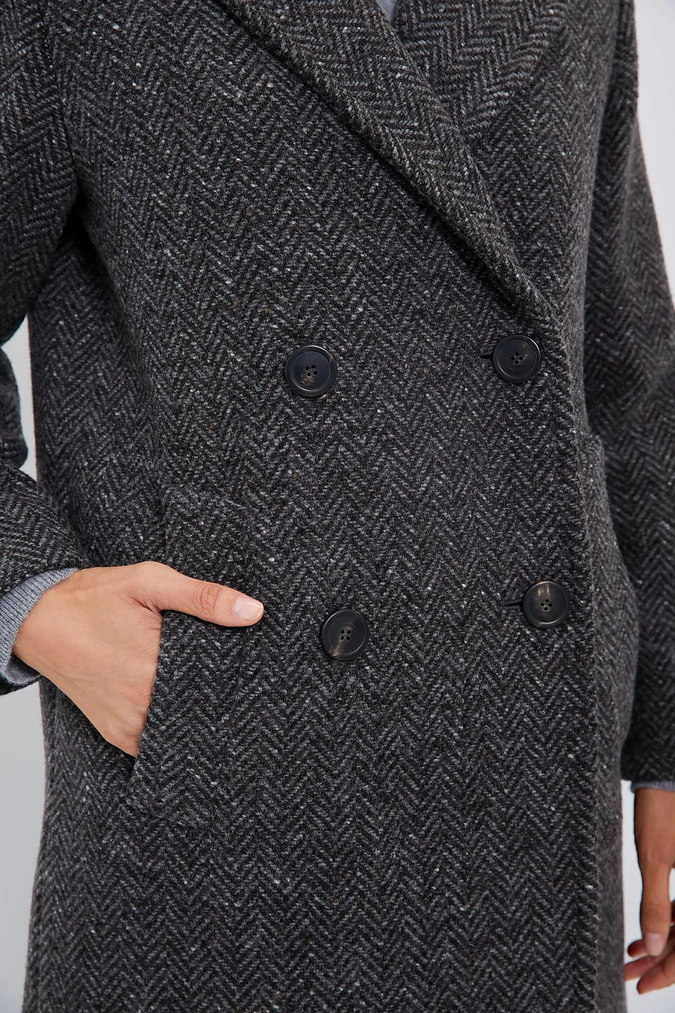 Dark Grey Corinto Coat