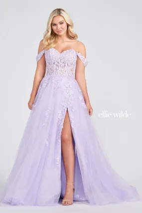 Ellie Wilde Tulle Sweetheart Prom Dress EW122009