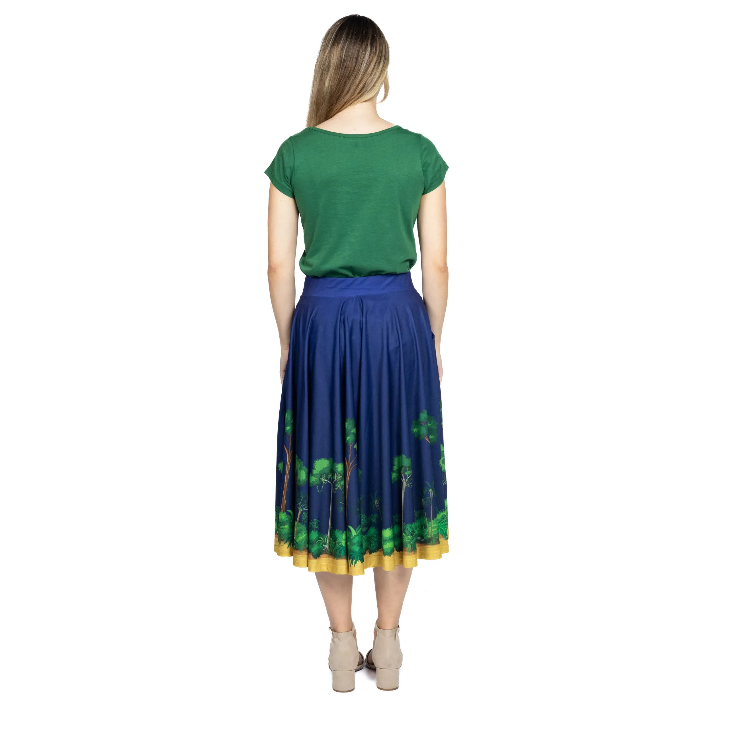 Forest Layers Twirl Skirt