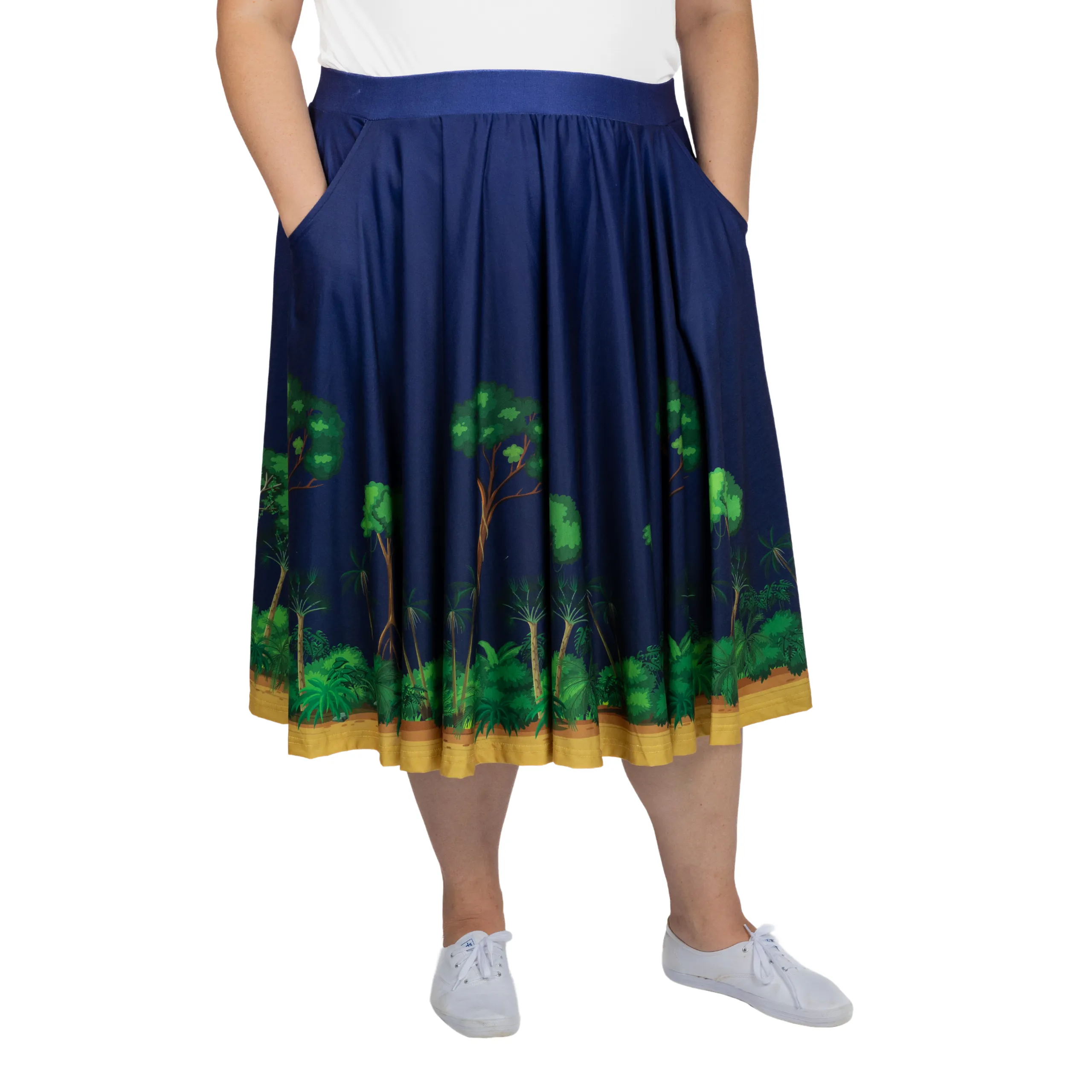 Forest Layers Twirl Skirt