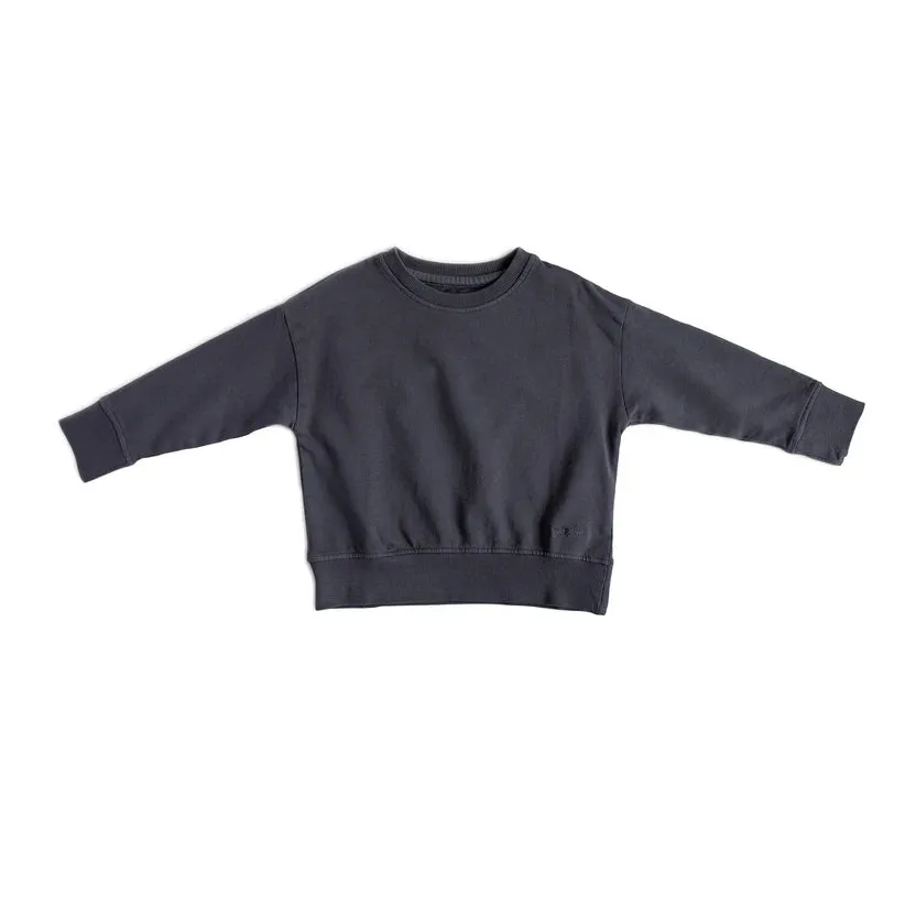 French Terry Sweatshirt - Ink Blue