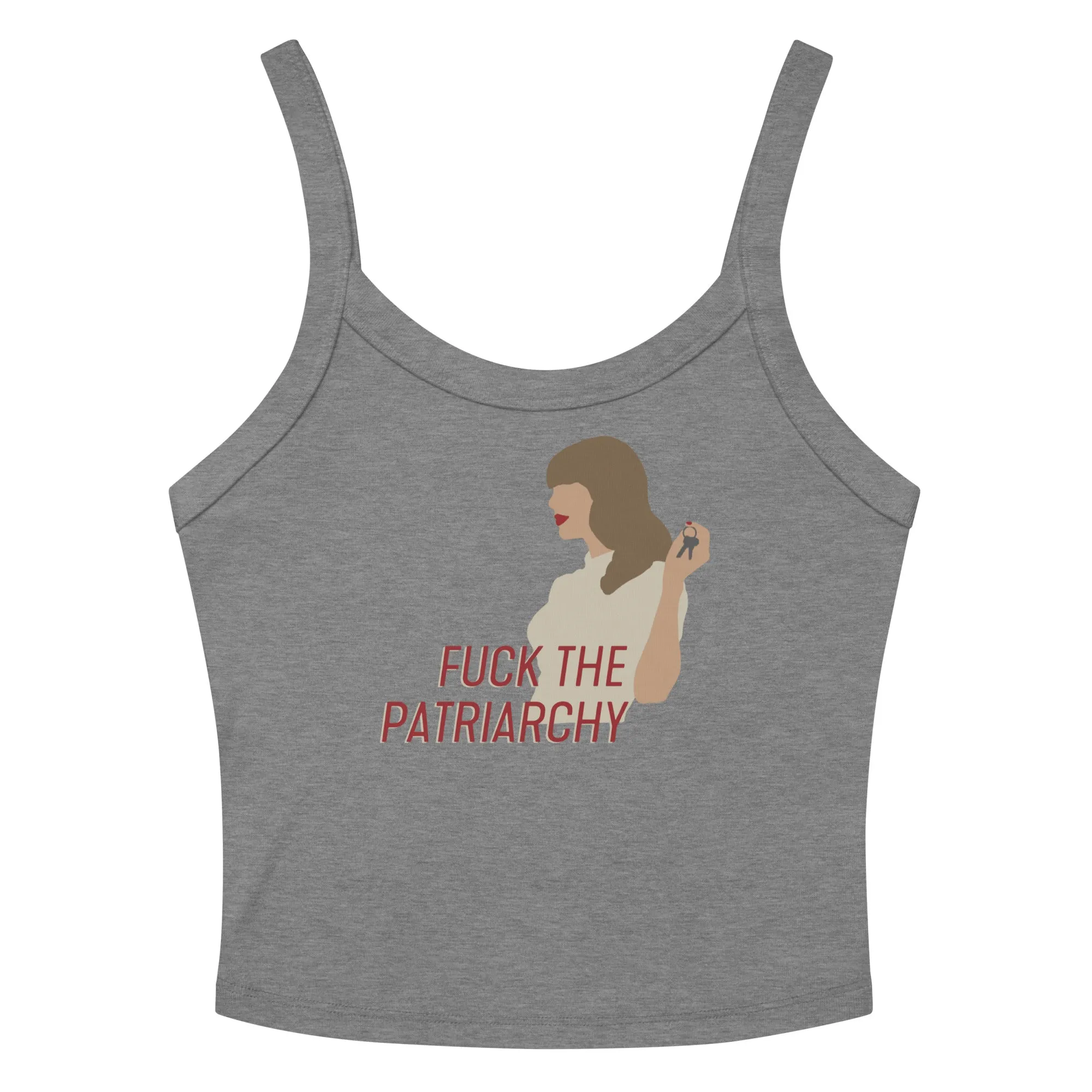 Fuck The Patriarchy (All Too Well Lyric) Scoop Neck Tank Top