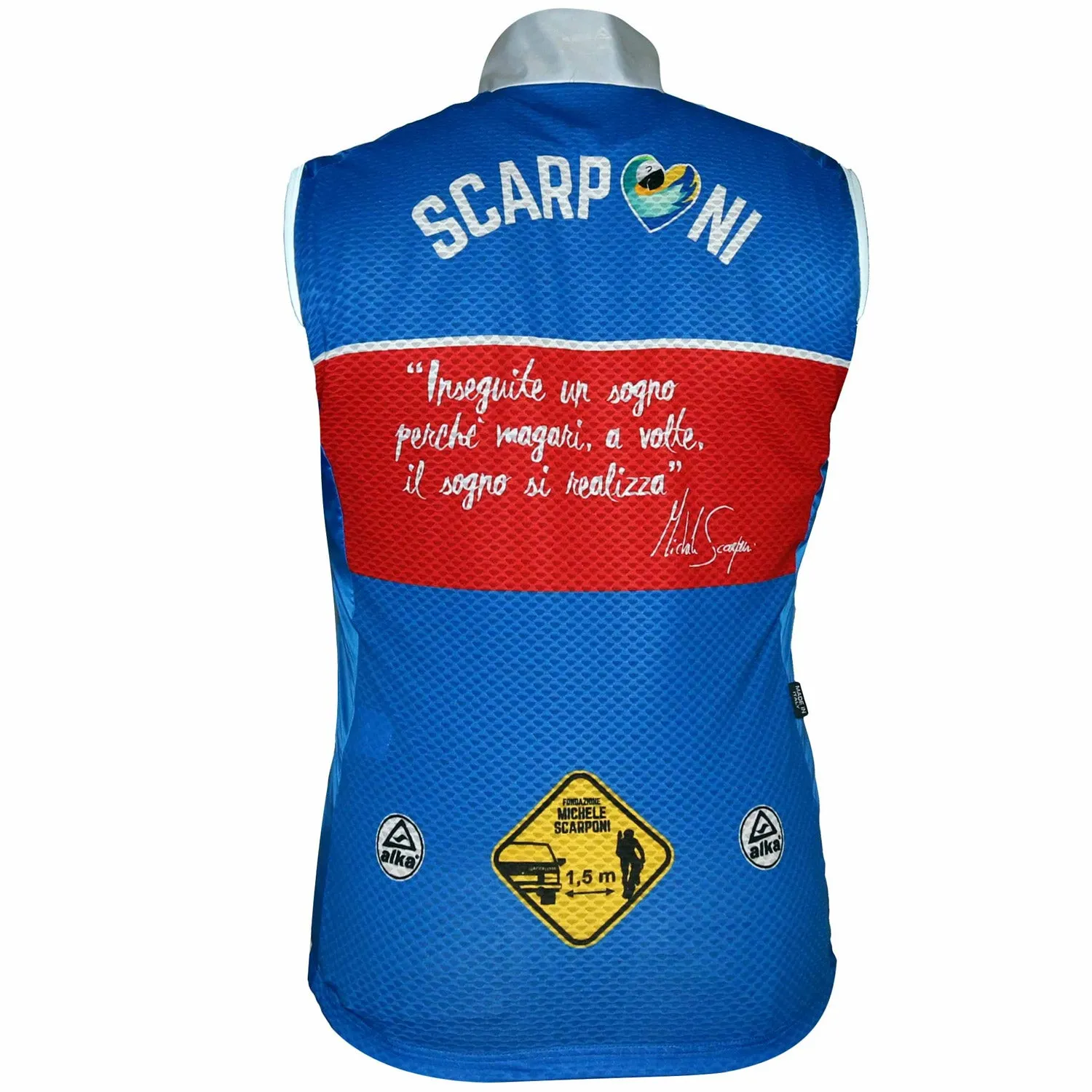 Gilet Alka Michele Scarponi - Blu