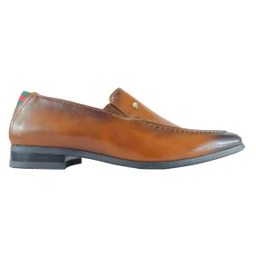 GINO PAOLI Tan Lloyd Slip On