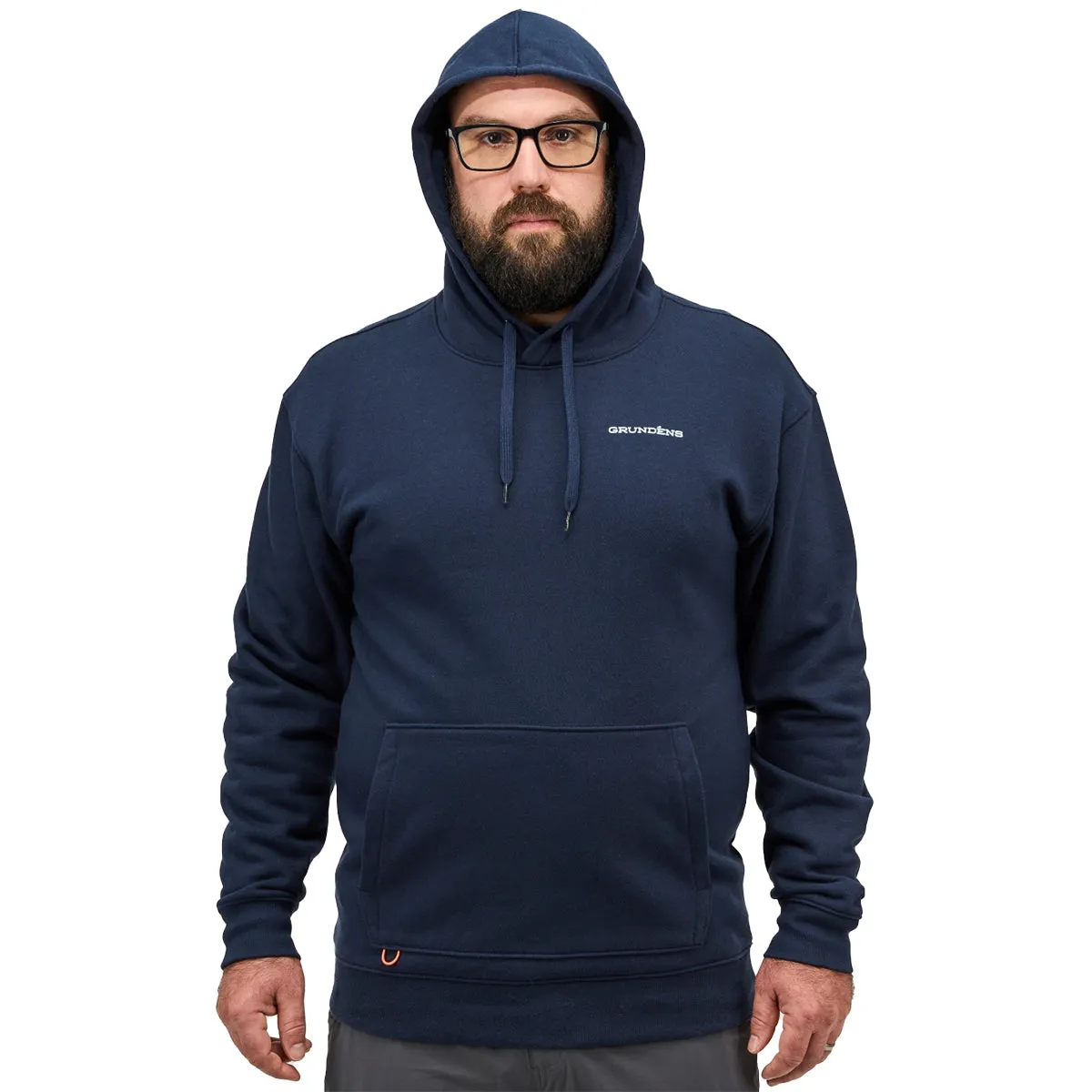 Grundéns Logo Boat Pullover Hoodie