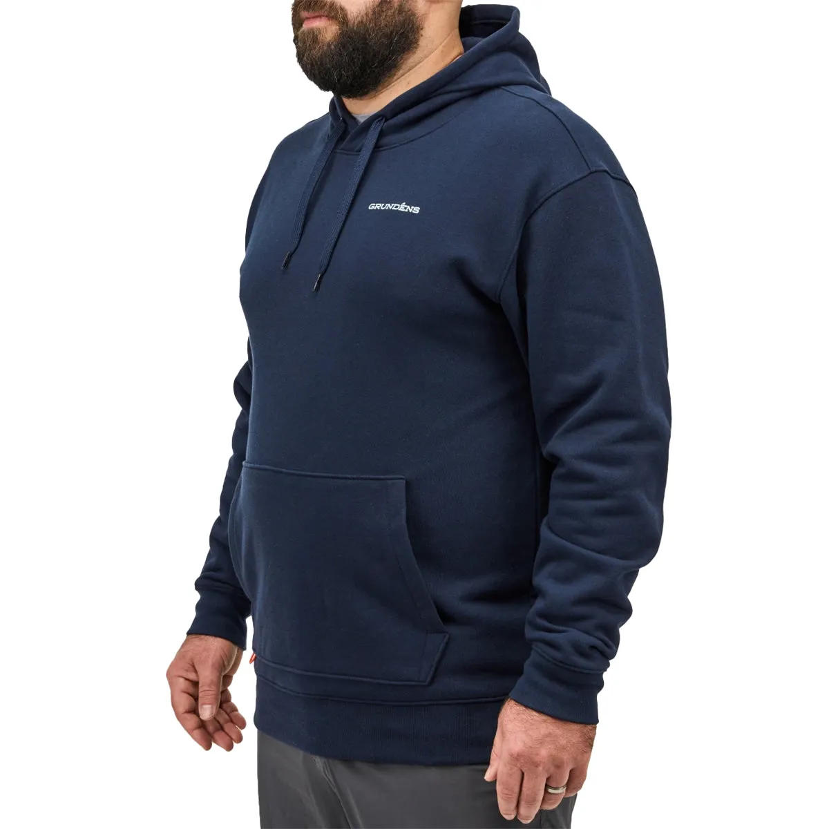 Grundéns Logo Boat Pullover Hoodie