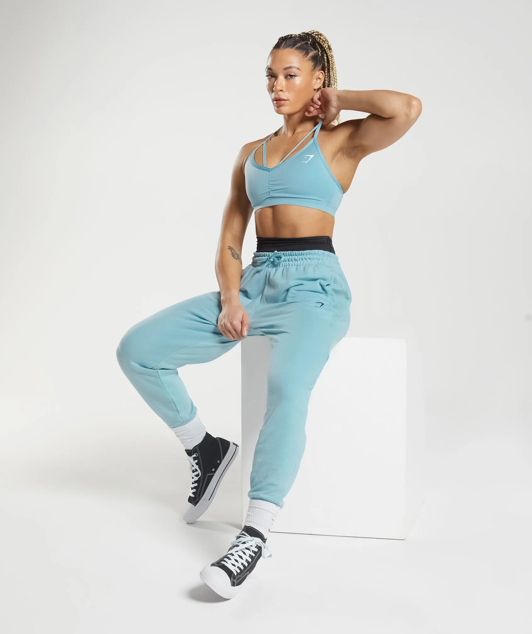 GS Power Joggers - Iceberg Blue