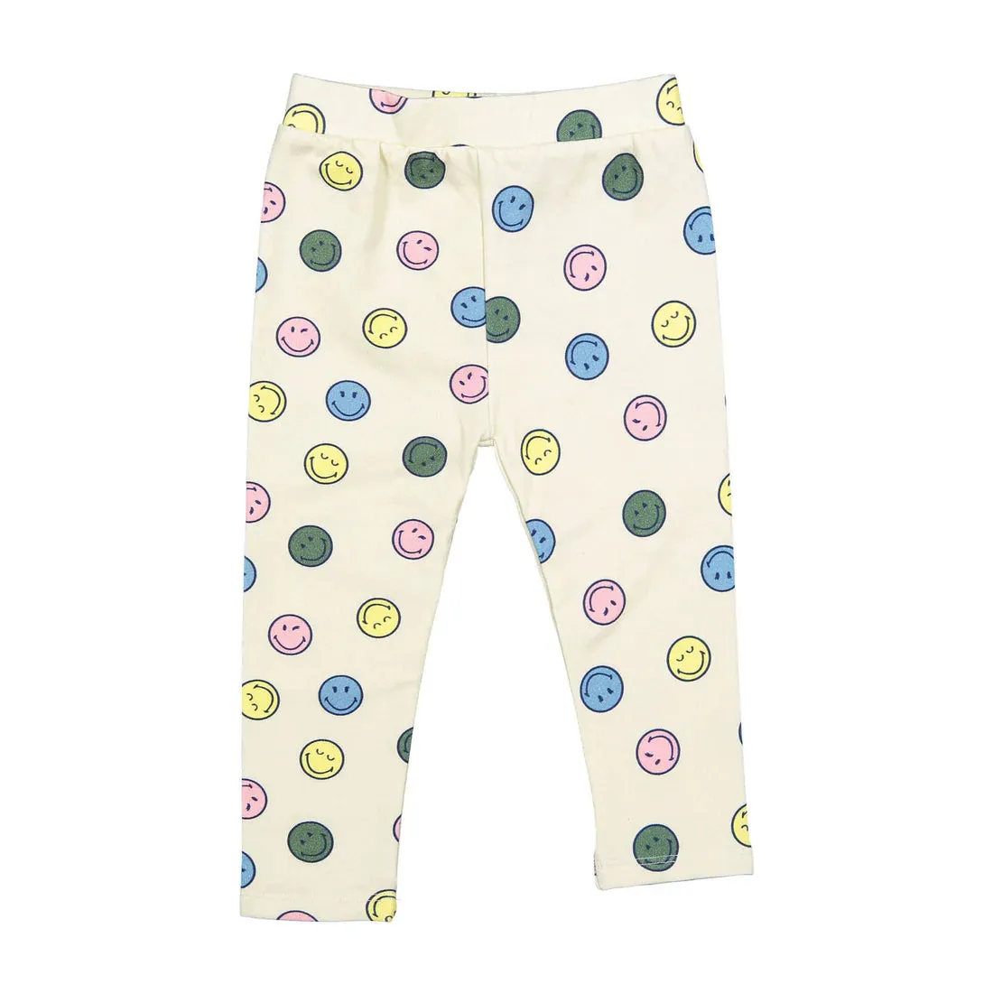 Happy Place Special Baby Legging-Vanilla Cream