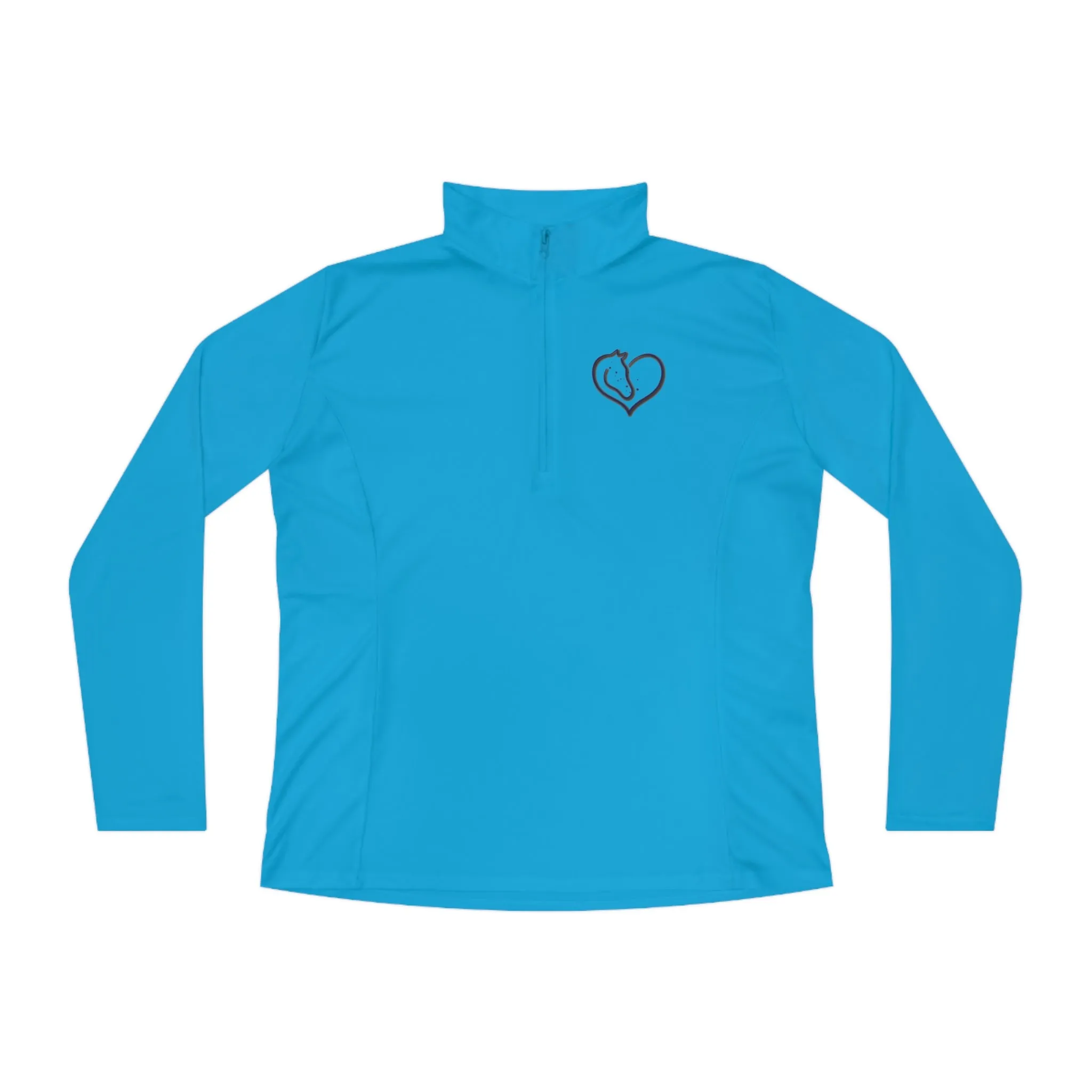 Heart 🐴 Horse Zip Pullover [Perfect for Cooler days at the Barn]