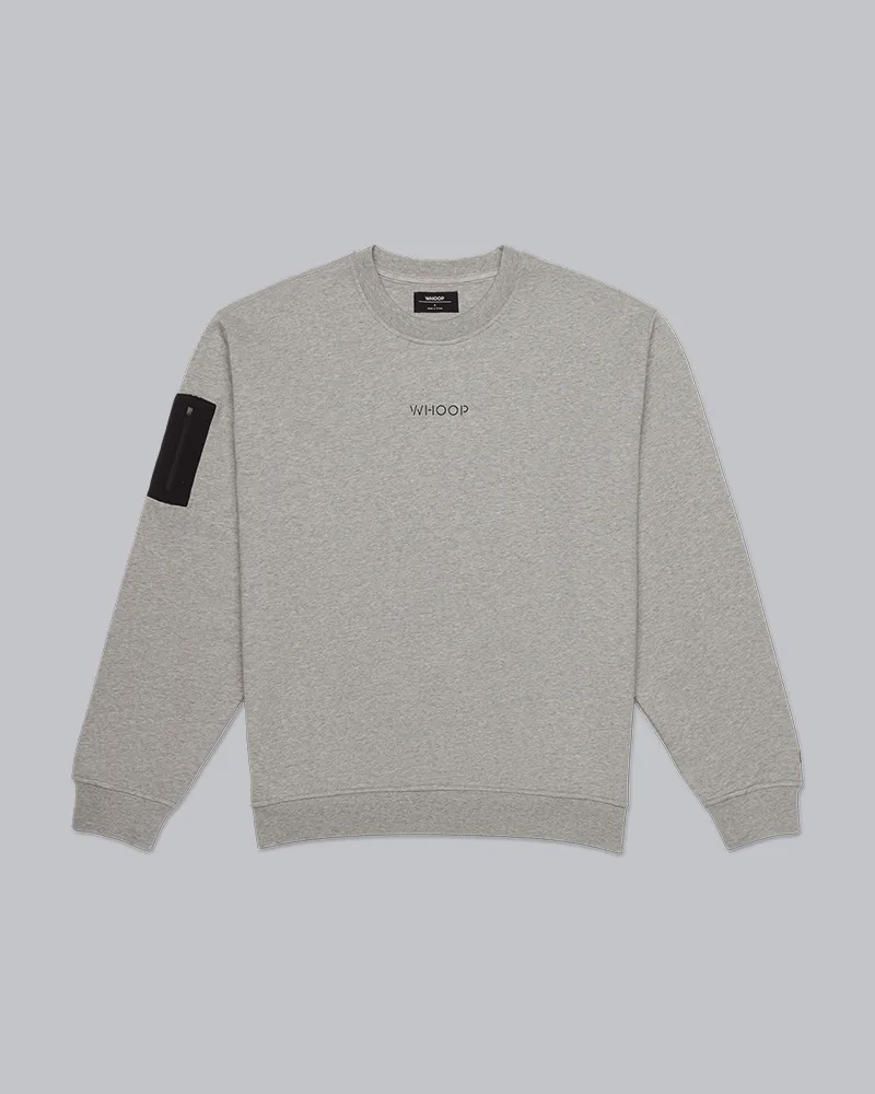 Heather Grey WHOOP Unisex Crewneck