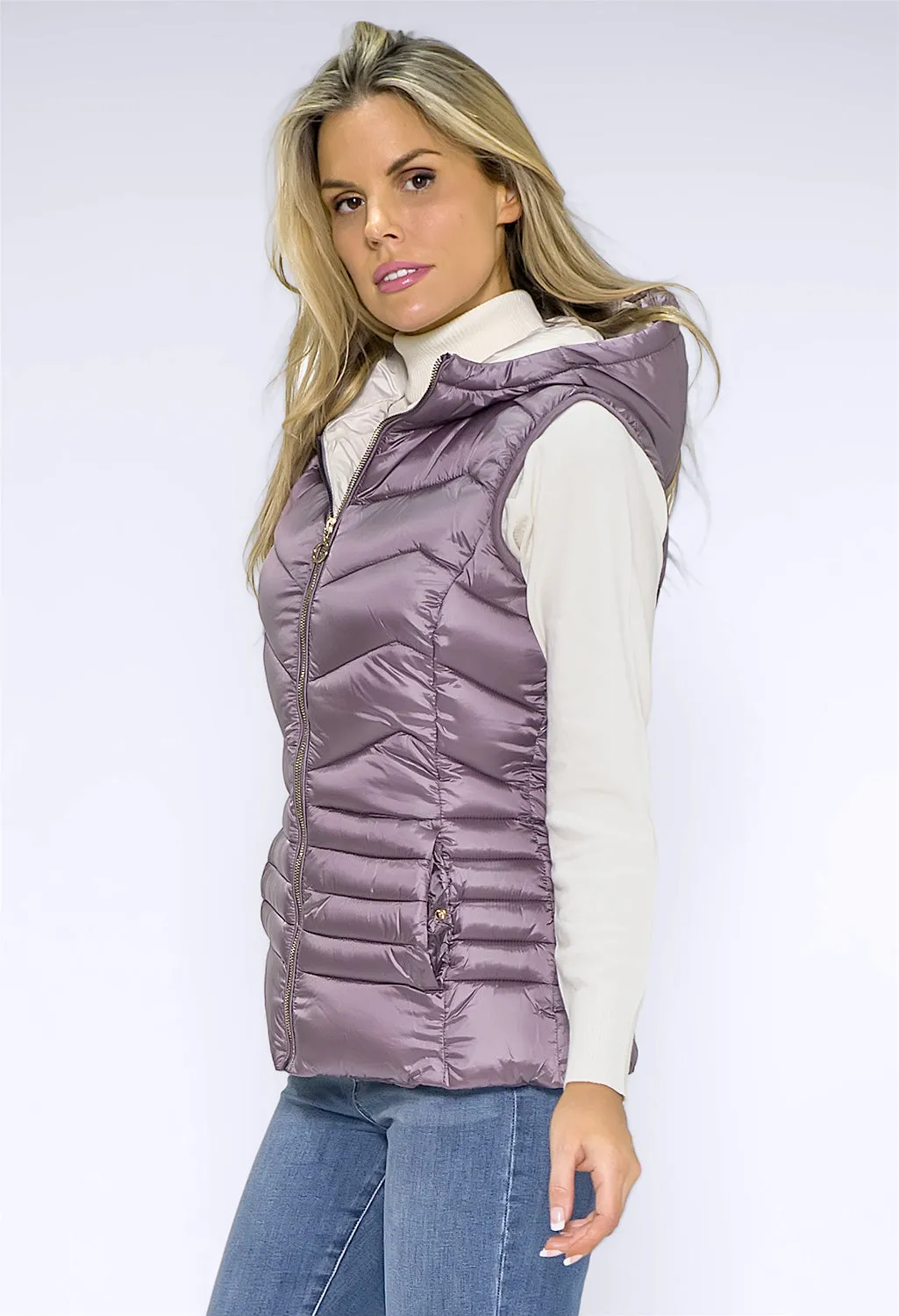 Heather Quilted Gilet