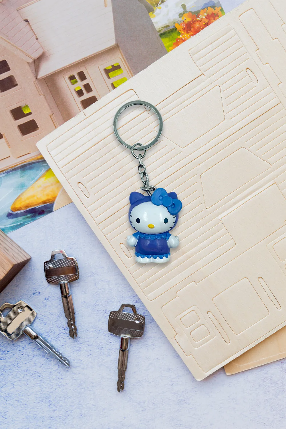 Hello Kitty Blueberry scented 3D Key ring