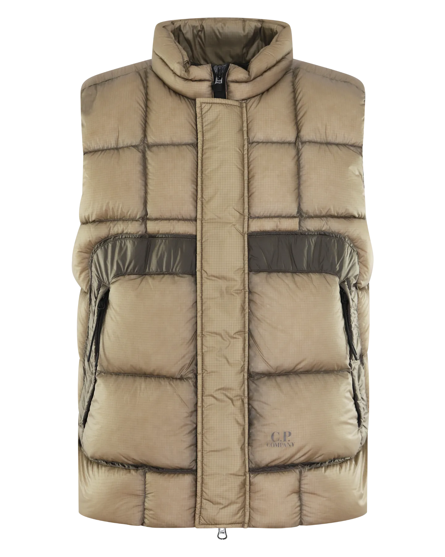 Heren Outerwear Vest Grijs