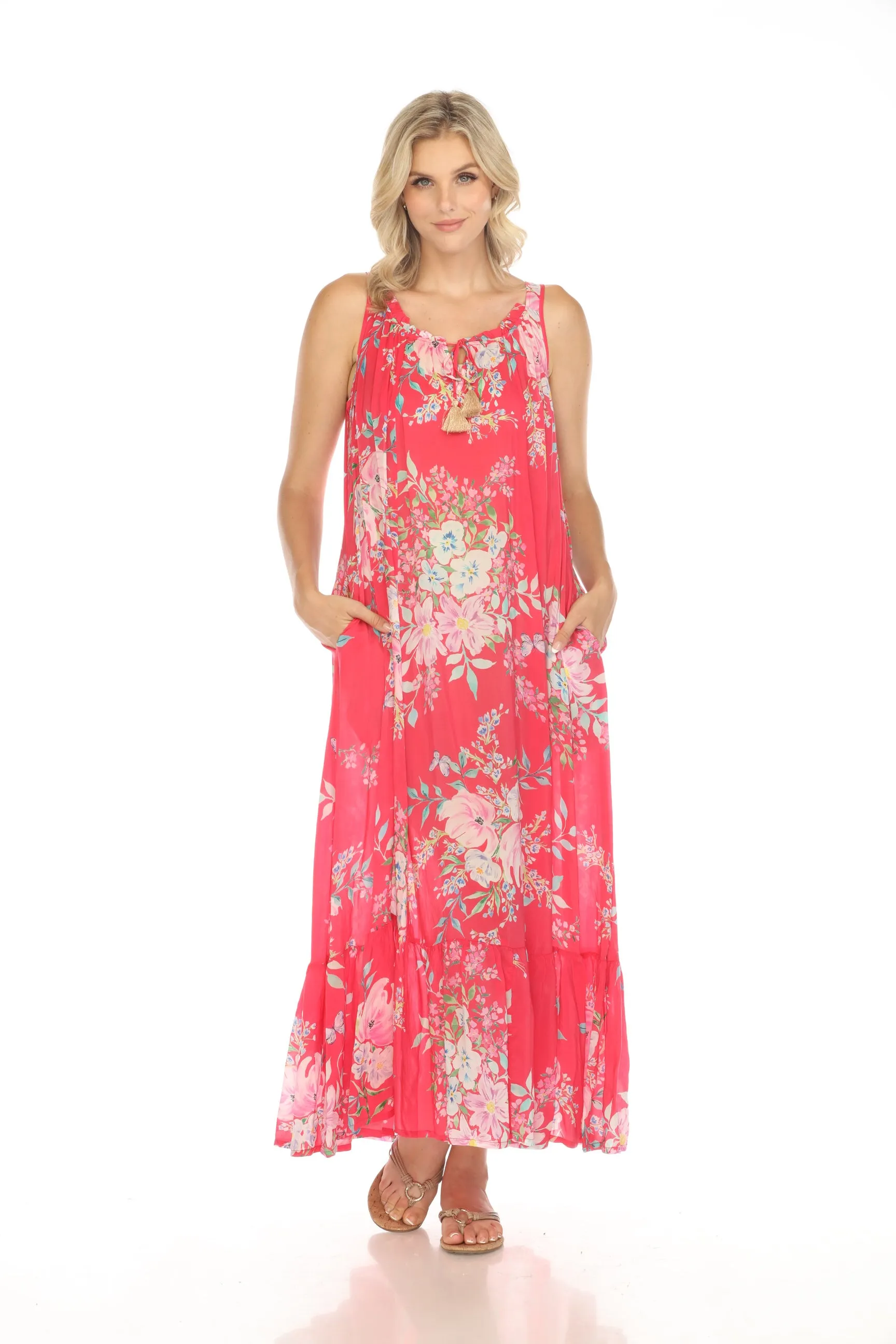 Johnny Was Bobbie Emelda Maxi Dress C33424B5 Boho Chic