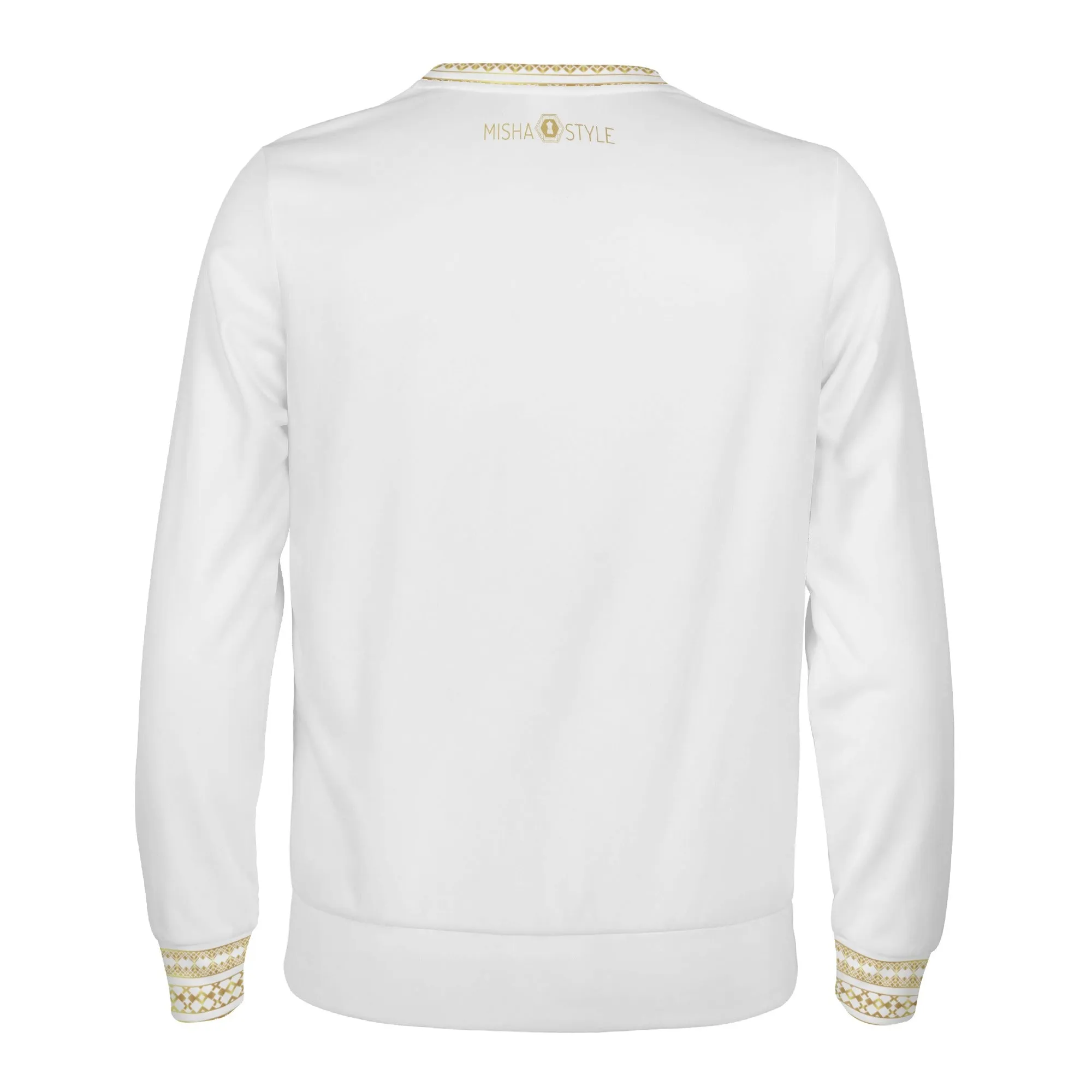 Kids Jerusalem Word Sweater - White