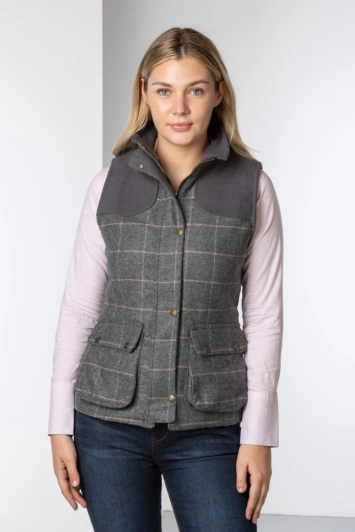 Ladies Tweed Gilet - Bramham II