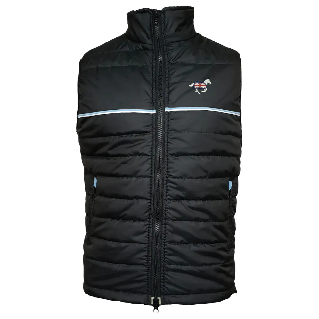 Lansdown Mens Padded Gilet - Black